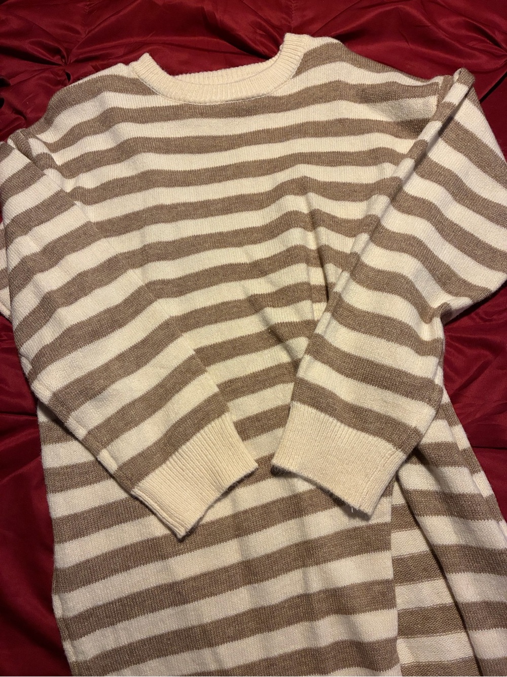 ✨DAVI & DANI Striped Crewneck Sweater Dress ✨